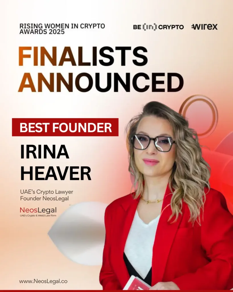 BeInCrypto - Irina Heaver BEST FOUNDER