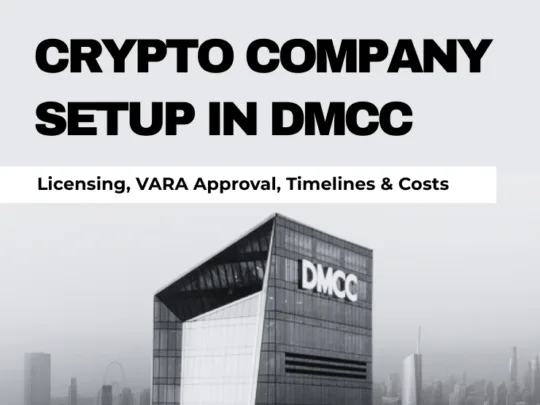DMCC Dubai Crypto Company Setup 2026